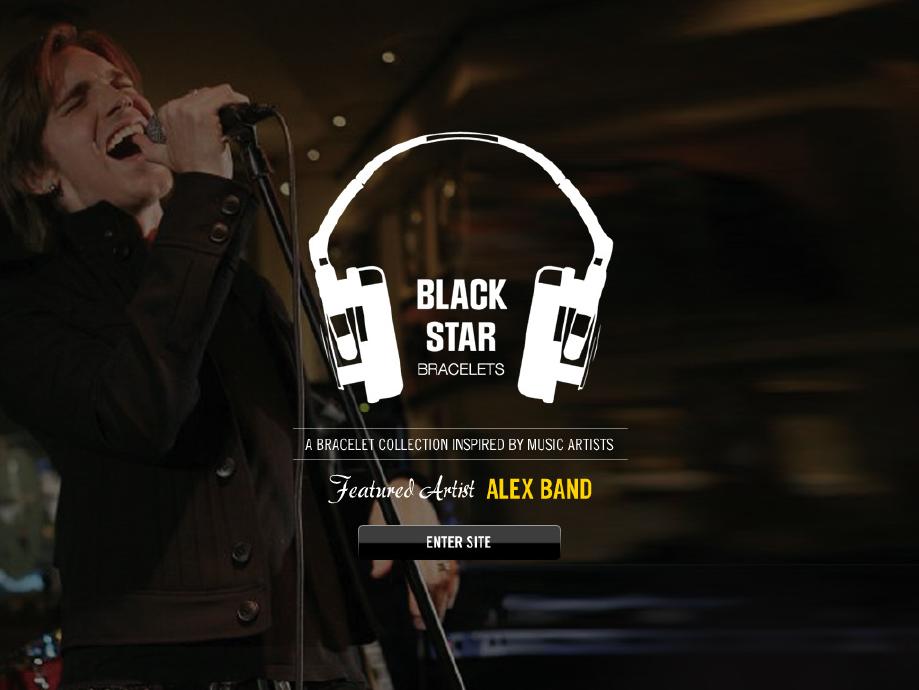 Blackstar Bracelets Featuring Alex Band